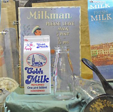 Milk Carton used by Cobh Milk Producers c. 1990